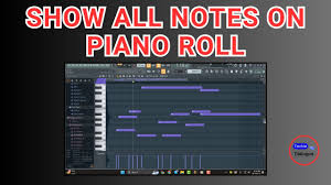 Piano Roll in FL Studio