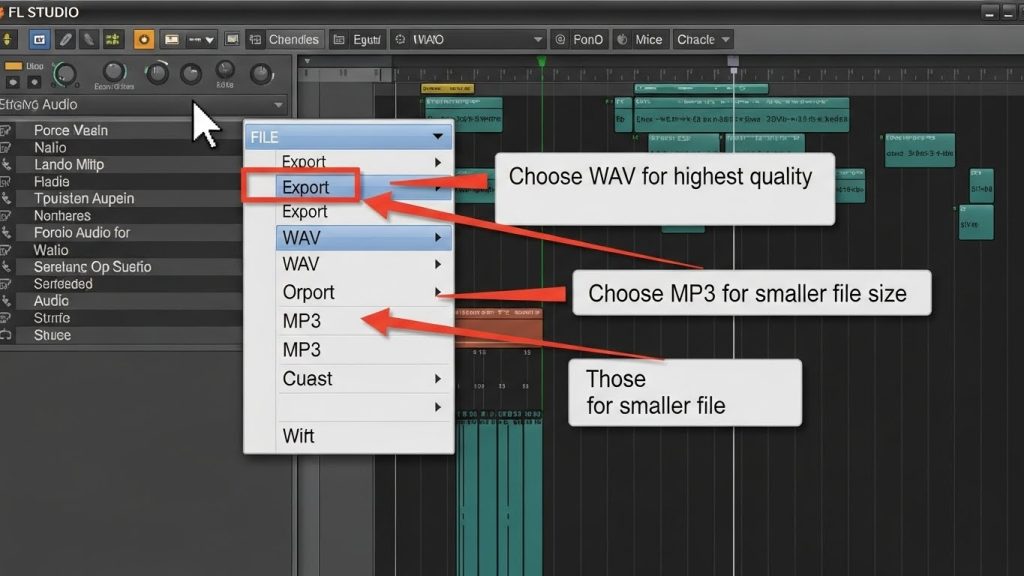 Export High Quality Audio in FL Studio